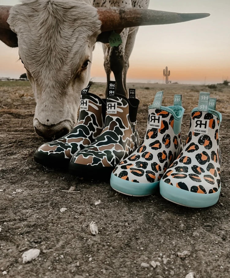 Adult Leopard Mud Boots