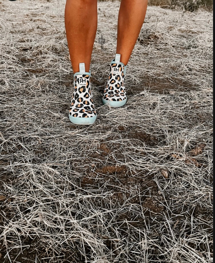 Adult Leopard Mud Boots